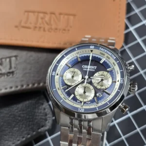 RelĂłgio Orient Solartech Masculino Azul Safira